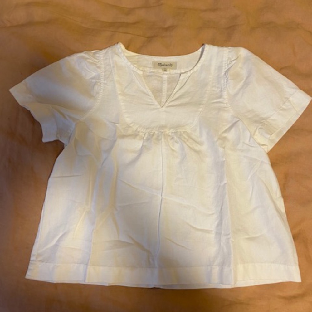 Cotton Madewell Swing Shirt